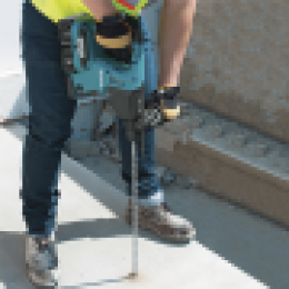 Martillo rotatorio combinado inalámbrico DHR263